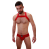 Barcode Berlin Harnais Élastique MATT Rouge